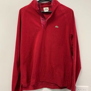 Men's Lacoste Size 4 Fleece Sweatshirt 38 40